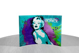 Marilyn Monroe (Pop Art Blue) StarFire Prints™ Glass