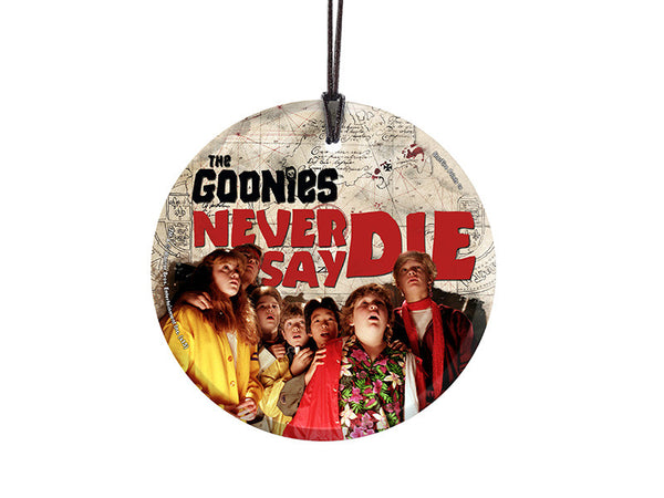 The Goonies (Never Say Die) StarFire Prints™ Hanging Glass
