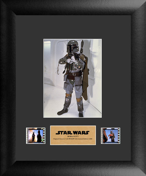 Star Wars (Boba Fett) Single 11 X 13 Film Cell Numbered Limited Edition COA