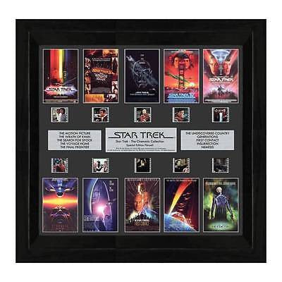 Star Trek Cinematic Collection Montage 20 X 19 Film Cell Special Edition COA