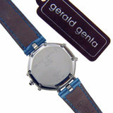 New Swiss Gerald Genta Lady's Success Steel Pearl Dial Diamond Markers Tags