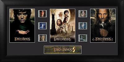 Lord of the Rings Trilogy 20 X 11 FIlm Cell Numbered Limited Edition COA