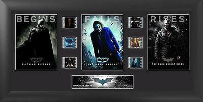 Batman: The Dark Knight Trilogy (Rise and Fall) Trio FilmCells™