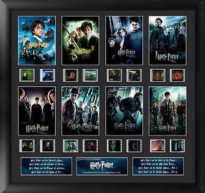 Harry Potter 1-7 Finale S3 Mixed Montage 20 X 19 Film Cell Limited Edition COA