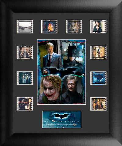 Batman: The Dark Knight (Character Collage) Mini Montage Film Cell