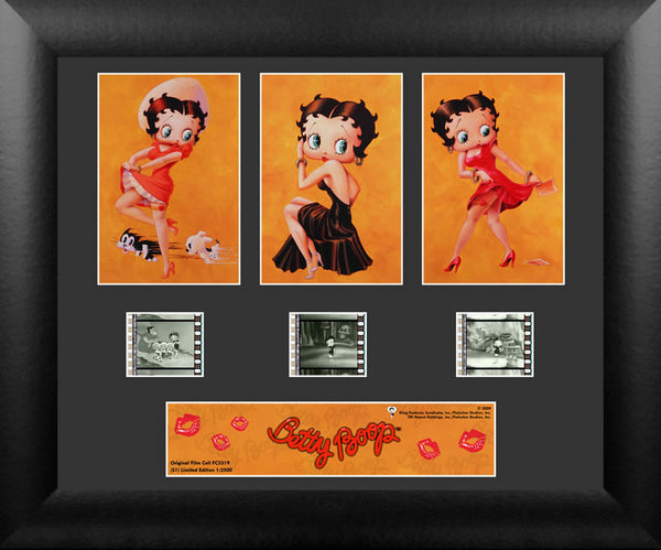 Betty Boop Glamour 13 X 11 3 Cell Std Numbered Limited Edition COA