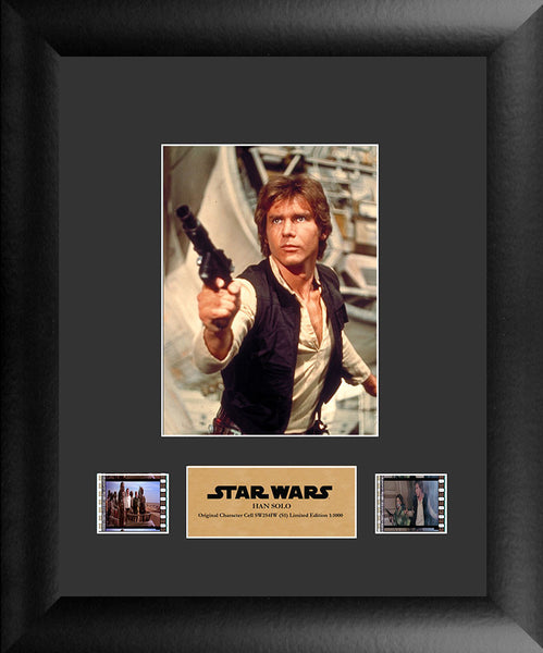 Star Wars (Han Solo) Single Film Cell Numbered Limited Edition COA
