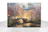 Thomas Kinkade (Central Park in the Fall) StarFire Prints™ Beveled Glass