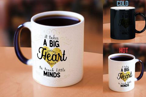 Teacher (Big Heart) Morphing Mugs Heat-Sensitive Mug