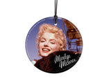 Marilyn Monroe (Bus Stop Movie Set) StarFire Prints™ Hanging Glass