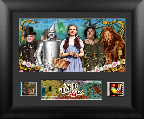Wizard of Oz Single 13 X 11 Film Cell Numbered Limited Edition COA