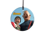 The Goonies (Sloth and Chunk) StarFire Prints™ Hanging Glass