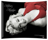 Marilyn Monroe (Red Dress) StarFire Prints™ Curved Glass