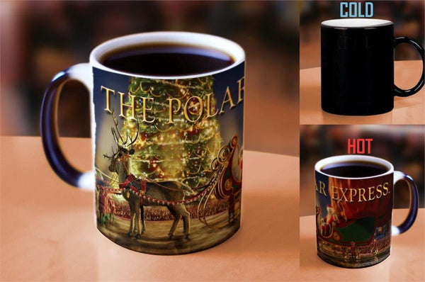 The Polar Express™ (Sleigh Ride With Santa) Morphing Mugs™ Heat-Sensitive Mug