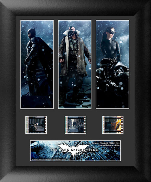 The Dark Knight Rises 11 X 13 FilmCell Numbered Limited Edition COA