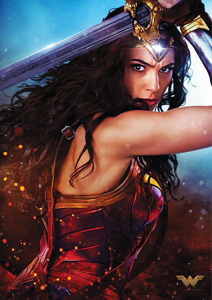 Wonder Woman™ (The Sword of Justice) MightyPrint™ Wall Art