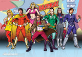 The Big Bang Theory™ (Superpowers) MightyPrint™ Wall Art