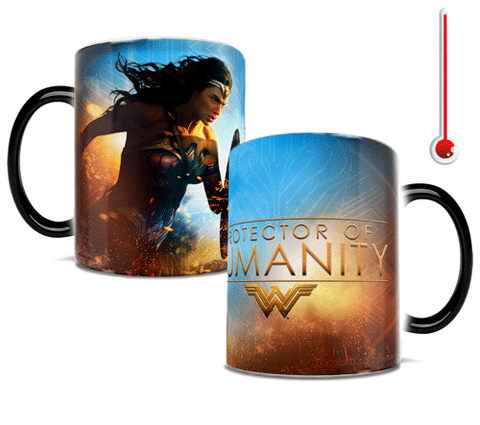 Wonder Woman™ (Protector of Humanity) Morphing Mugs™ Heat-Sensitive Mug