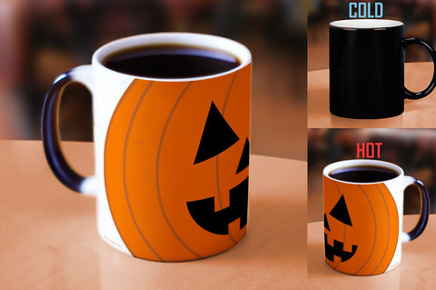 Halloween (Face of Pumpkin) Morphing Mugs™ Heat-Sensitive Mug