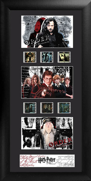 Harry Potter Order of Phoenix 11 X 20 Film Cell Numbered Limited Edition COA