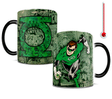 DC Comics Originals (Green Lantern Retro Logo) Morphing Mugs™ Heat-Sensitive Mug