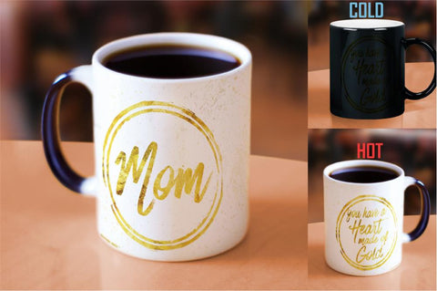 Mothers Day (Heart of Gold) Morphing Mugs Heat-Sensitive Mug