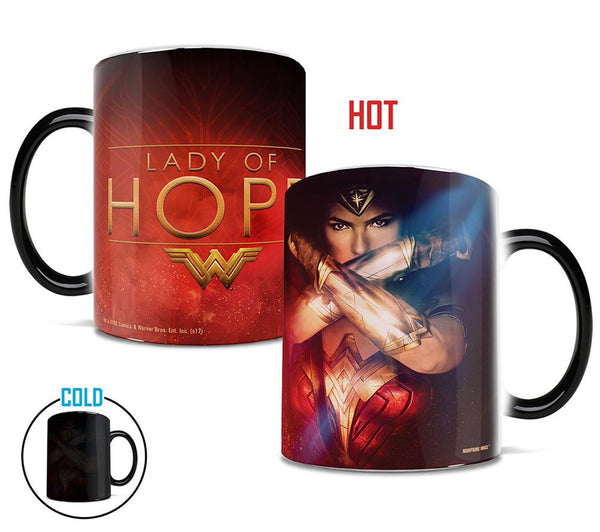 Wonder Woman™ (Lady of Hope) Morphing Mugs™ Heat-Sensitive Mug