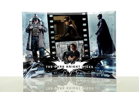 Batman™: The Dark Knight Rises™ (Battle for Gotham) StarFire Prints™ Curved Glass