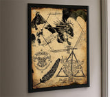 Harry Potter™ (Deathly Hallows Collage) MightyPrint™ Wall Art