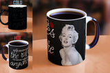 Marilyn Monroe (Rules) Morphing Mugs™ Heat-Sensitive Mug