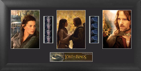 Lord of the Rings Fellowship of Ring Film Cell Numbered Limited Edition COA