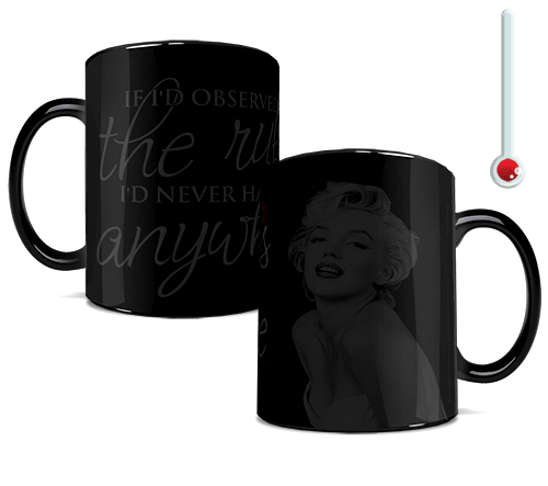 Marilyn Monroe (Rules) Morphing Mugs™ Heat-Sensitive Mug