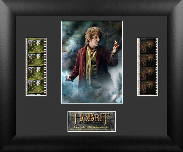 HOBBIT UNEXPECTED JOURNEY Double Film Cell Numbered Limited Edition COA