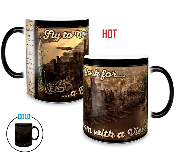 Fantastic Beasts and Where to Find Them™ (Broom with a View) Morphing Mugs™ Heat-Sensitive Mug