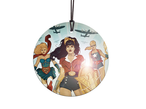 DC Comics Justice League (DC Women Bombshell) Starfire Prints™ Hanging Glass Decoration
