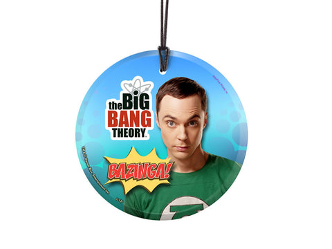 The Big Bang Theory™ (Bazinga) StarFire Prints™ Hanging Glass