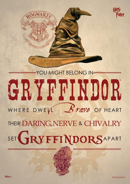 Harry Potter™ (Sorting Hat Gryffindor) MightyPrint™ Wall Art