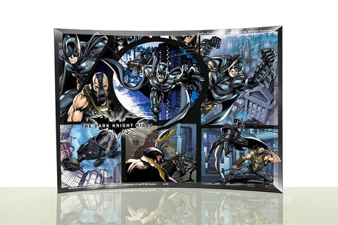 Batman™: The Dark Knight Rises™ (Batman vs Bane) StarFire Prints™ Curved Glass