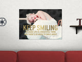 Marilyn Monroe (Keep Smiling) MightyPrint™ Wall Art