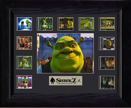 Shrek 2 Mini Montage 13 X 11 Film Cell Limited Edition COA