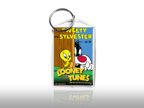 Looney Tunes™ (Sylvester and Tweety) PolyPix™ Keychain