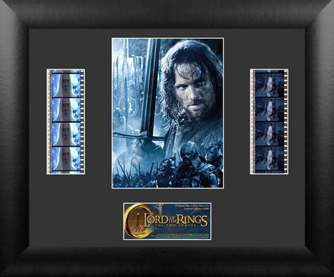 Lord of the Rings Two Towers 13 X 11 FIlm Cell Numbered Limited Edition COA