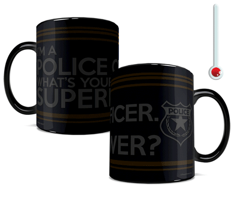 Superpower Police Officer Morphing Mugs™ Heat-Sensitive Mug