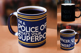 Superpower Police Officer Morphing Mugs™ Heat-Sensitive Mug