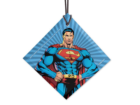 DC Comics Justice League™ (Superman – Animated) StarFire Prints™ Hanging Glass