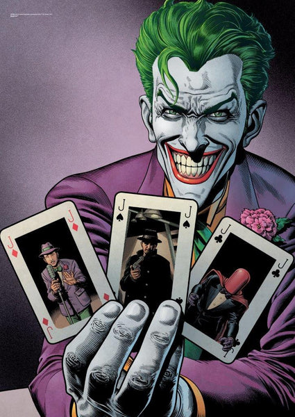 DC Comics Justice League (Joker Cards) MightyPrint Wall Art