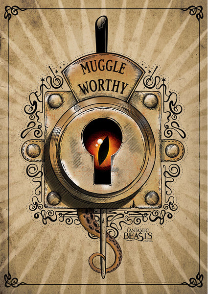 Fantastic Beasts and Where to Find Them™ (Muggle Worthy) MightyPrint™ Wall Art