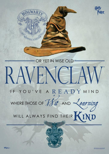 Harry Potter™ (Sorting Hat Ravenclaw) MightyPrint™ Wall Art