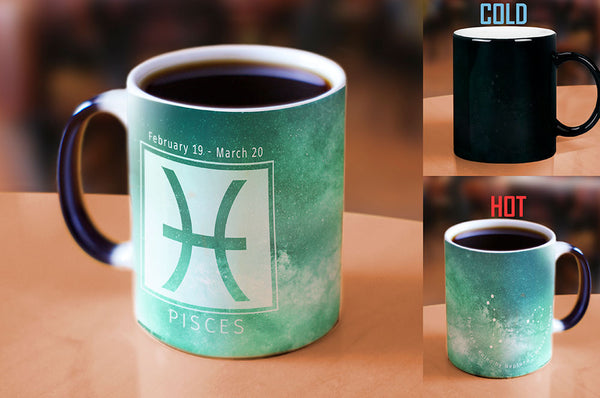 Zodiac (Pisces) Morphing Mugs Heat-Sensitive Mug