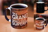 Superpower Grandpa Morphing Mugs™ Heat-Sensitive Mug